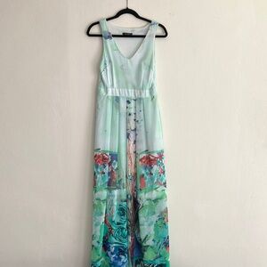 Nature inspired Alizee Floral Maxi Dress